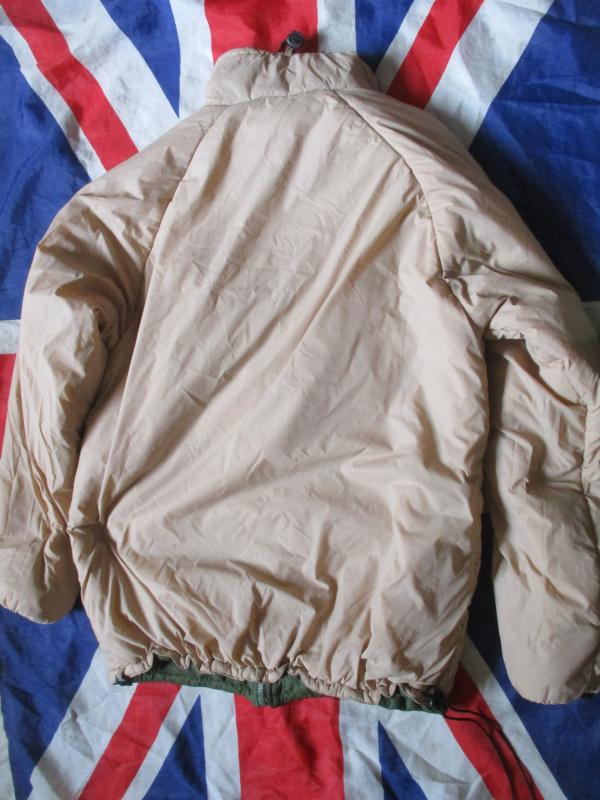 BRITISH ARMY ISSUE SOFTY ARCTIC THERMAL softie JACKET reversible og-Desert MEDIUM