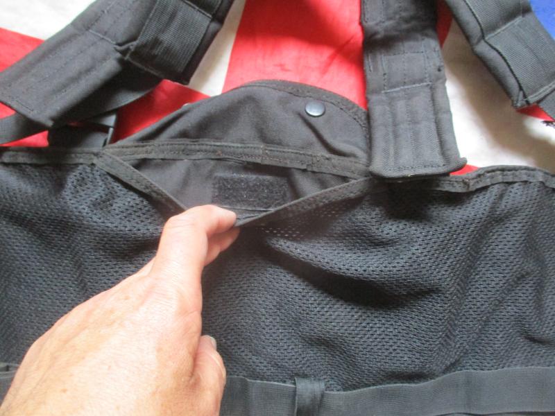 BULLDOG TACTICAL UK molle COMMANDO CHEST WEBBING HARNESS RIG SF BLACK