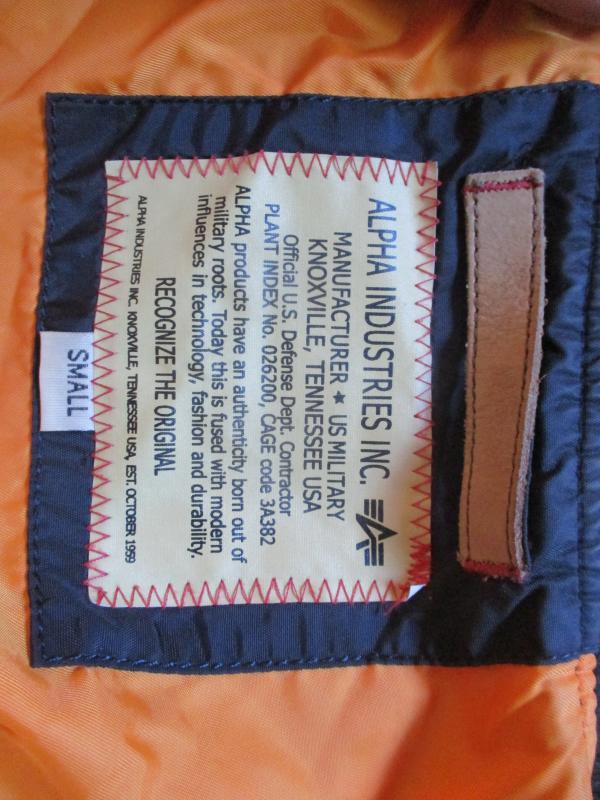 original ALPHA INDUSTRIES USA MA1 SUMMER Bomber pilot JACKET COAT black SMALL