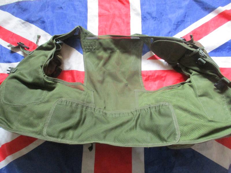 UK DPM camo PLCE OPS CTR CHEST WEBBING GP WAISTCOAT LBV VEST LBE sas para 90S