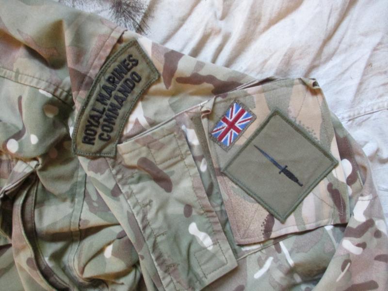GENUINE British ROYAL MARINES COMMANDO marine ISSUE MTP windproof COMBAT SMOCK