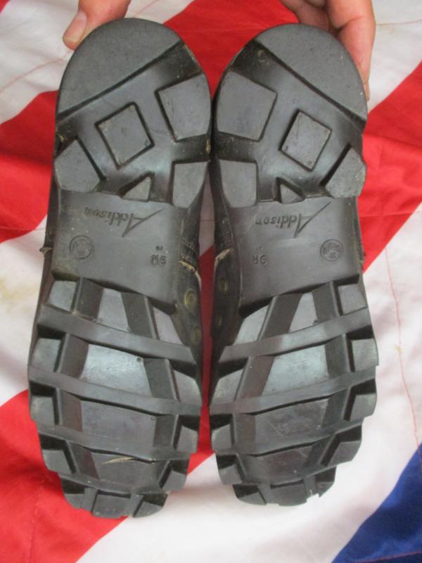 genuine US ARMY addison VIETNAM WAR issue JUNGLE COMBAT BOOTS usa 9 r UK 8 R