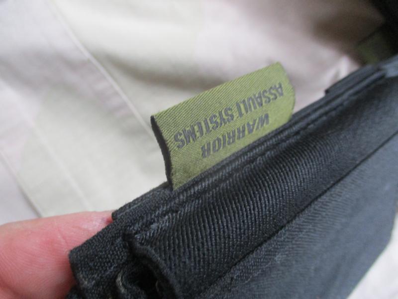 3 WARRIOR ASSAULT SYSTEMS uk ELITE OPS MOLLE 2 single M4 SA80 5.56mm 1X 9MM PISTOL MAG POUCH black