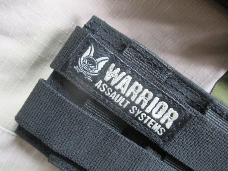 3 WARRIOR ASSAULT SYSTEMS uk ELITE OPS MOLLE 2 single M4 SA80 5.56mm 1X 9MM PISTOL MAG POUCH black
