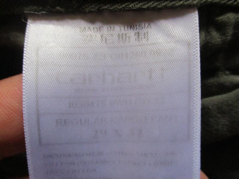 CARHARTT USA US BDU M65 aviation FIELD CARGO COMBAT TROUSERS VIETNAM war OG GREEN 30