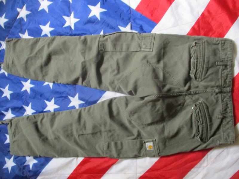 CARHARTT USA US BDU M65 aviation FIELD CARGO COMBAT TROUSERS VIETNAM war OG GREEN 30