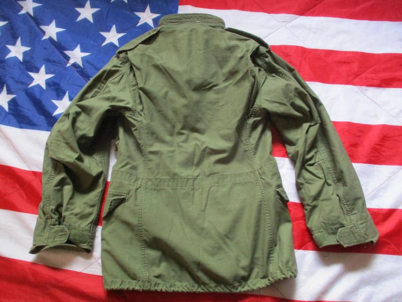 Genuine US ARMY ISSUE VIETNAM WAR OG 107 usa M65 COAT COMBAT jacket XS /R to Small SIZE