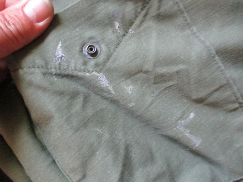 Genuine US ARMY ISSUE VIETNAM WAR OG 107 usa M65 COAT COMBAT jacket XS /R to Small SIZE