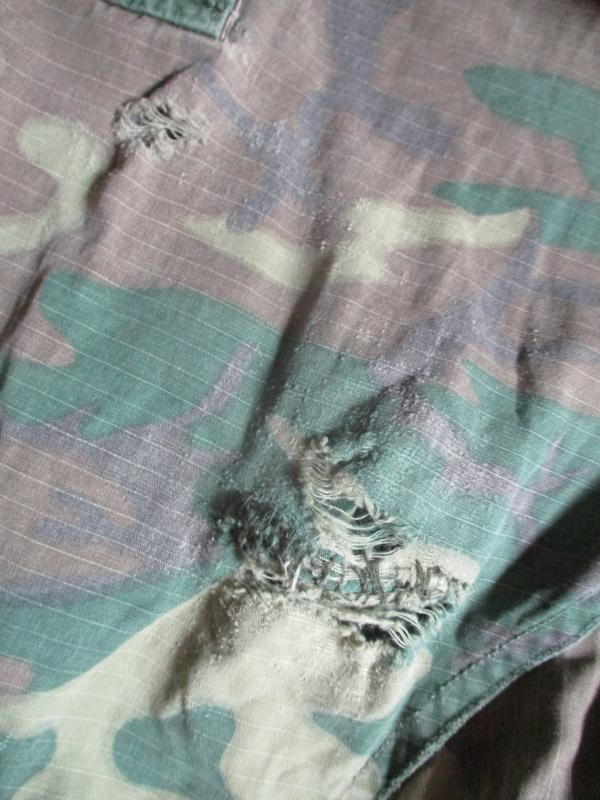 1968 US ARMY issue VIETNAM WAR erdl green slant pocket JUNGLE combat TROUSERS