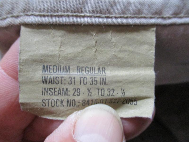 Genuine issue US MARINES USMC MARPAT DESERT marine MCCUU COMBAT TROUSERS BDU M R