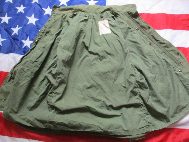 GENUINE 1978 US ARMY ISSUE usa M65 COAT COMBAT jacket VIETNAM WAR OG107 LARGE /R