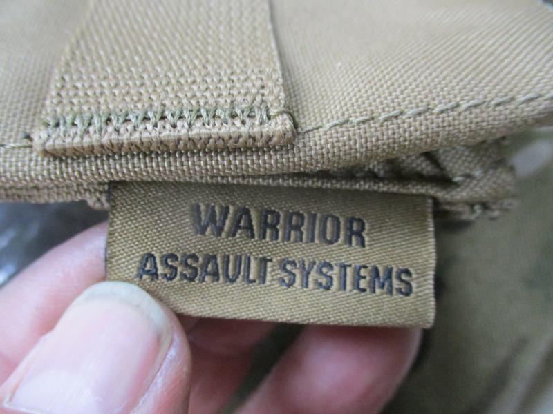 WARRIOR ASSAULT SYSTEMS uk MOLLE single AK 7.62/ 556mm pmag POUCH COYOTE TAN new