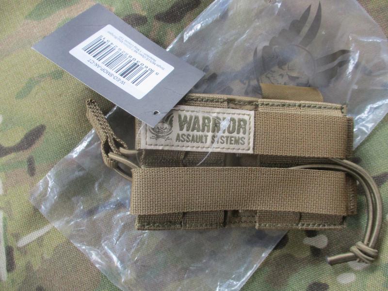 WARRIOR ASSAULT SYSTEMS uk MOLLE single AK 7.62/ 556mm pmag POUCH COYOTE TAN new
