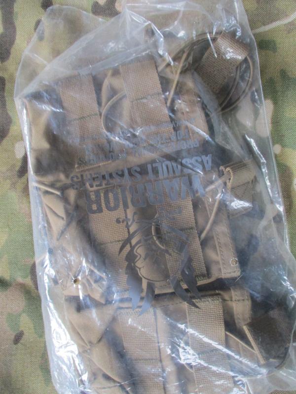 WARRIOR ASSAULT SYSTEMS uk MOLLE triple AK 7.62/ 556mm pmag POUCH COYOTE TAN new