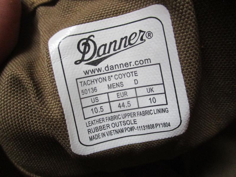 GENUINE DANNER TACHYON 8