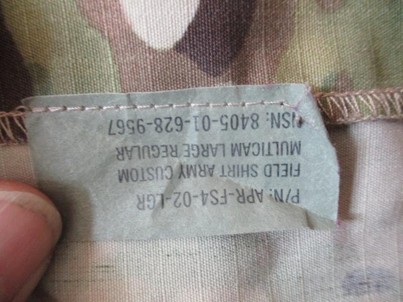 RARE ussf issue nsn GEN 1 CRYE PRECISION multicam FIELD SHIRT JACKET combat L R