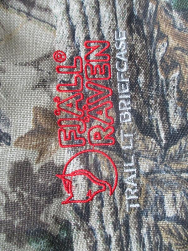 VINTAGE 1990s Fjallraven TRAIL briefcase LT commuter Shoulder Bag REALTREE CAMO