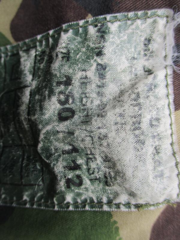 GENUINE ISSUE dpm COTTON GABARDINE sas windproof SMOCK 180/112 XL modified