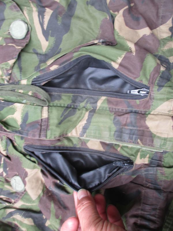 GENUINE ISSUE dpm COTTON GABARDINE sas windproof SMOCK 180/112 XL modified