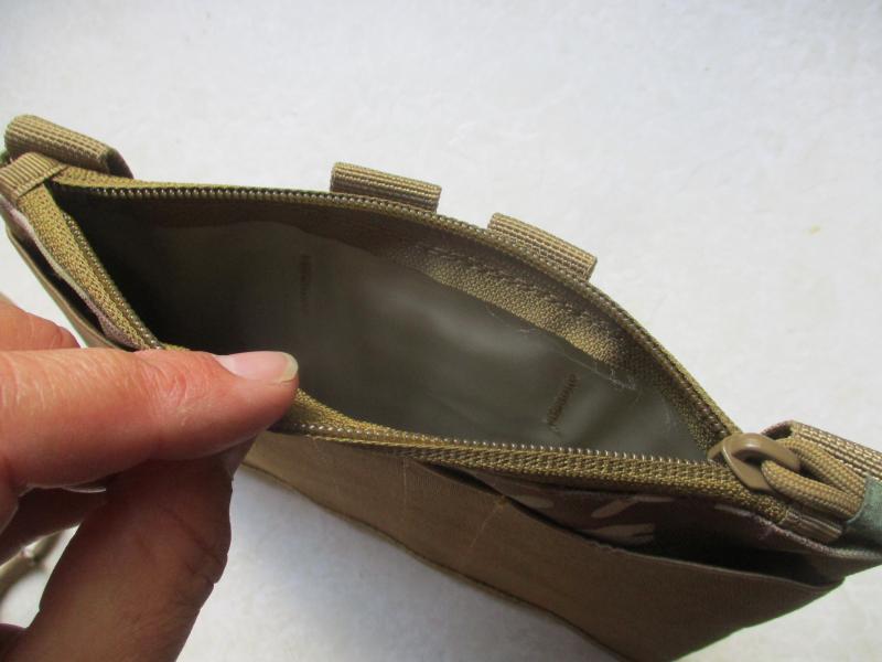 KOMBAT TACTICAL UK ADMIN MOLLE front of armour commanders POUCH MTP multicam