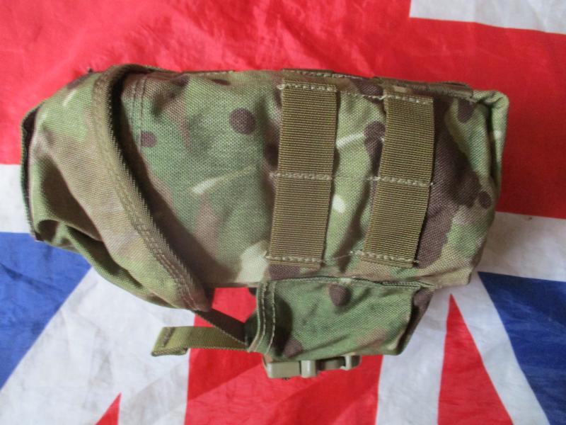 BRITISH TACTICAL MOLLE BOWMAN RADIO / UTILITY POUCH multicam mtp