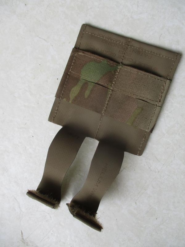 2013 BLUE FORCE GEAR USA helium whisper MOLLE double 9mm POUCH crye multicam