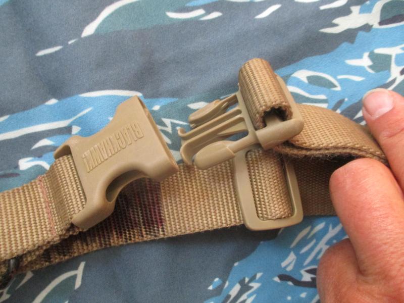 GENUINE BLACKHAWK SA80 / AMERICAN M4 M16 RIFLE / SAS DEMARCO SLING webbing COYOTE TAN