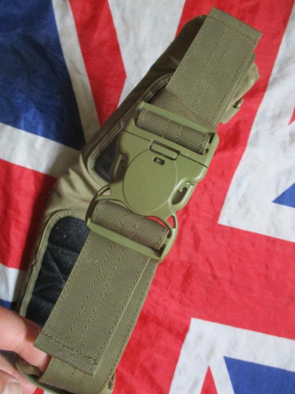TEMPLAR ASSAULT SYSTEMS padded MOLLE BATTLE / SHOOTERS BELT coyote tan new