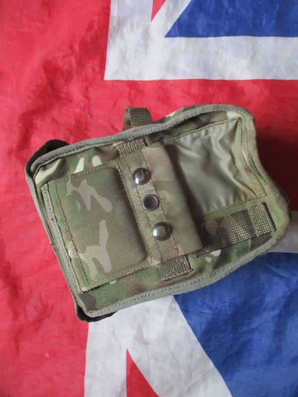 BRITISH ARMY ISSUE mtp IRR multicam PLCE webbing 58 WATER bottle REAR POUCH