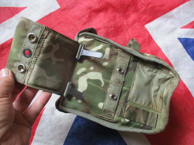 BRITISH ARMY ISSUE mtp IRR multicam PLCE webbing 58 WATER bottle REAR POUCH