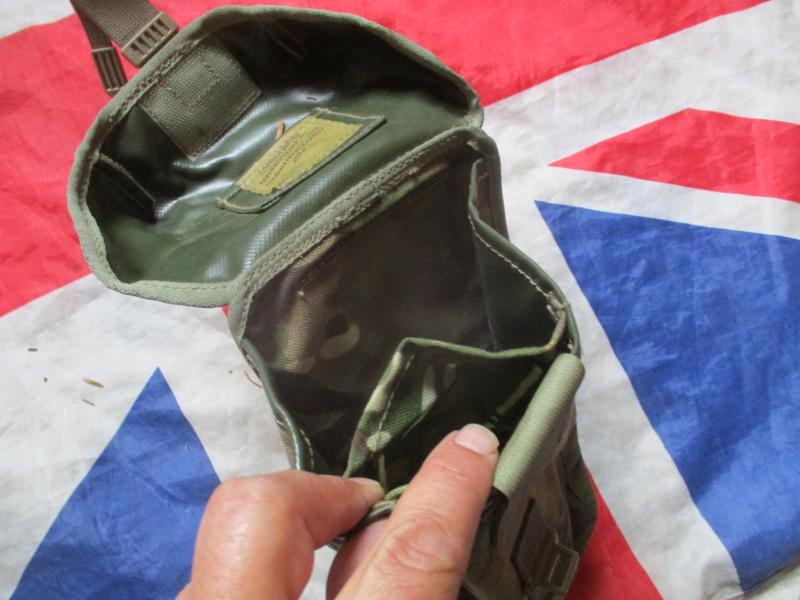 BRITISH ARMY ISSUE mtp IRR multicam PLCE webbing 58 WATER bottle REAR POUCH