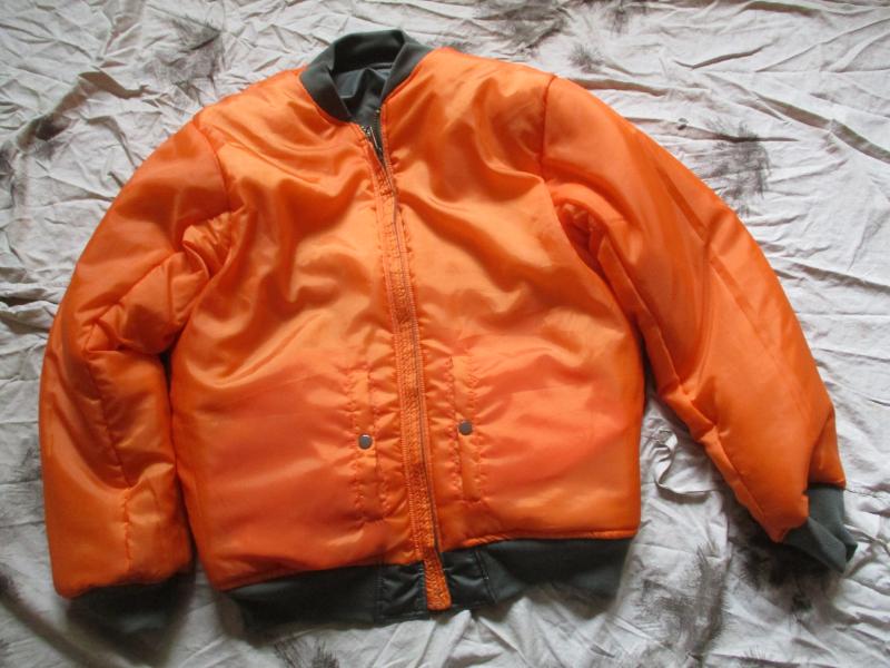 RELCO of LONDON since 1964 MA1 MA 1 bomber pilot JACKET COAT green LARGE