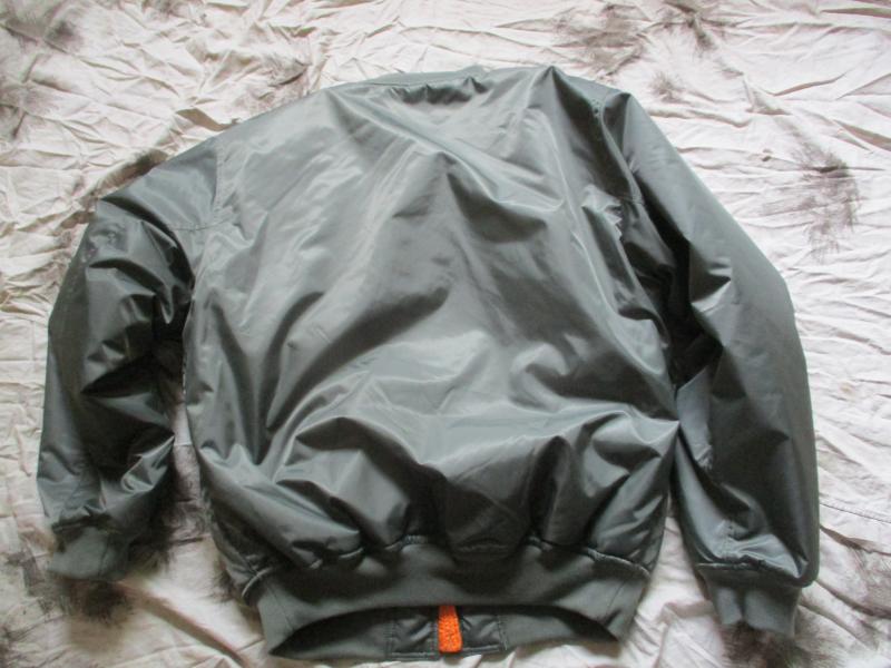 RELCO of LONDON since 1964 MA1 MA 1 bomber pilot JACKET COAT green LARGE