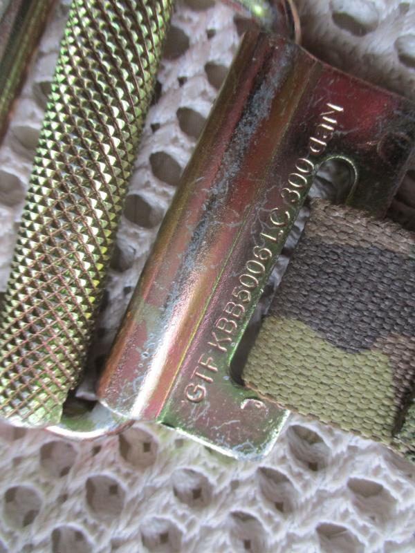 GENUINE ROLL PIN BELT BUCKLE with crye multicam tab AIRBORNE PARA PARATROOPER new