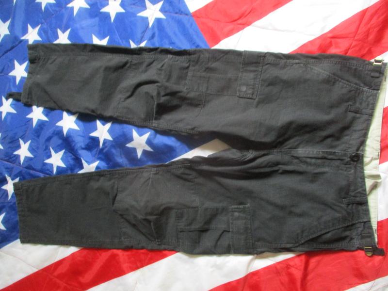 Real CARHARTT USA US BDU M65 aviation CARGO COMBAT TROUSERS black 32X32 - 34