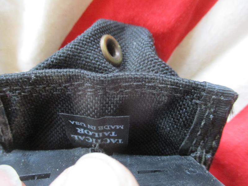 genuine TACTICAL TAILOR USA MADE triple 5.56mm MAG / AMMO POUCH sf / police BLACK