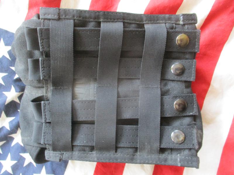 real BLACKHAWK MOLLE STRIKE 7.62MM AK47 x6 POUCH BLACK