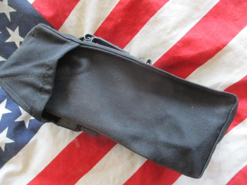 RARE TYPE ALICE usa triple 5.56mm m16 - m5 / double 7.62mm ak47 magaize - ammo POUCH sf / sog BLACK