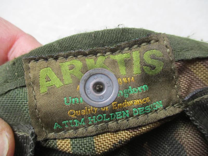 ORIGINAL old skool ARKTIS PLCE dpm DOUBLE 5.56MM AMMO POUCH holds 6 MAGS WEBBING POUCH