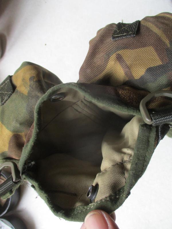 ORIGINAL old skool ARKTIS PLCE dpm DOUBLE 5.56MM AMMO POUCH holds 6 MAGS WEBBING POUCH
