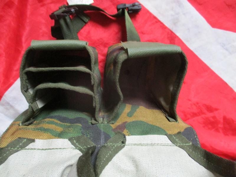 ORIGINAL old skool 90's HM SUPPLIES PLCE dpm WEBBING 5.56mm ammo mag magazine POUCH new