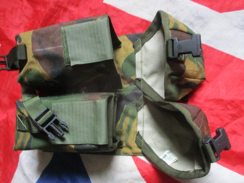 ORIGINAL old skool 90's HM SUPPLIES PLCE dpm WEBBING 5.56mm ammo mag magazine POUCH new