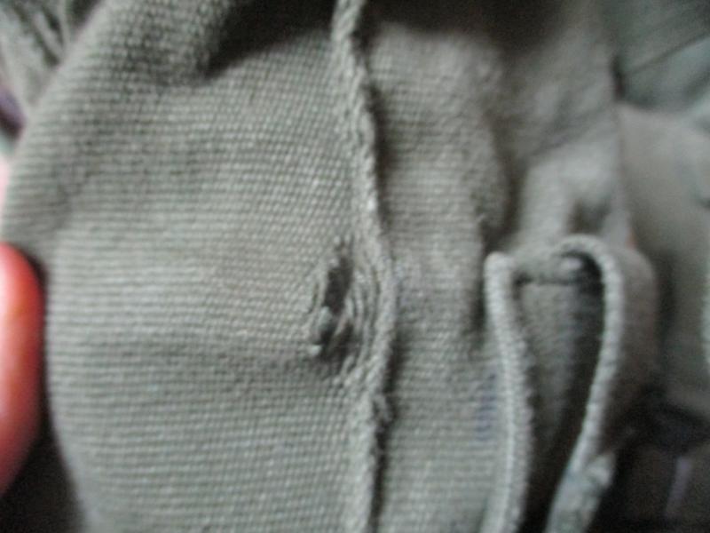 BRITISH ARMY ISSUE 58 PATTERN WEBBING kidney pouch set POUCH Falklands War era