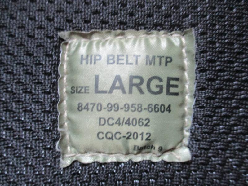 UK ISSUE OSPREY MOLLE webbing belt HIP PAD battle shooters MTP MULTICAM large