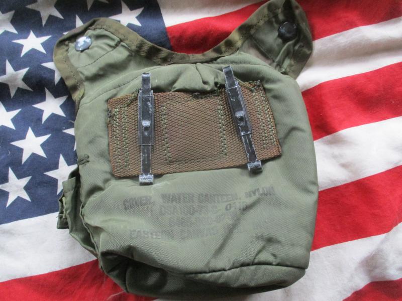 1972 DATE US ARMY VIETNAM WAR issue M1967 M67 WEBBING canteen water bottle POUCH