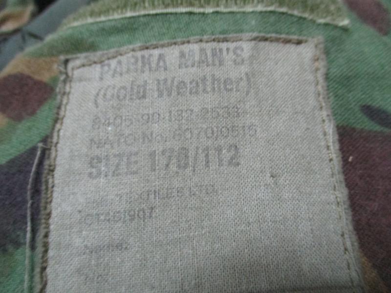 rare early ORIGINAL BRITISH ARMY 1968 68 falklands war issue DPM ARCTIC PARKA