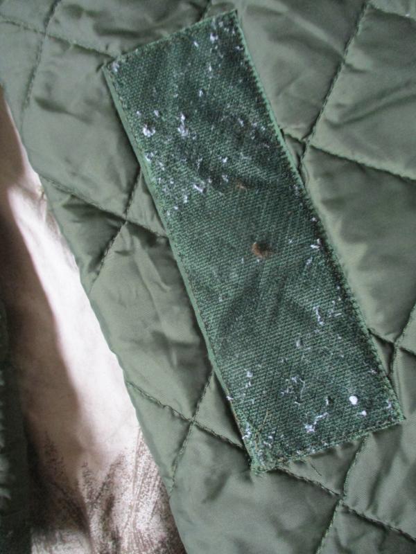 ORIGINAL BRITISH ARMY 1968 68 falklands war issue DPM ARCTIC PARKA LINER 180/112