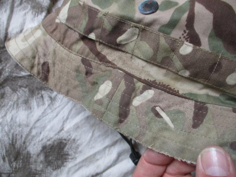 GENUINE issue MTP MULTICAM BUSH BOONIE JUNGLE DESERT HAT 59-60 cm large modified