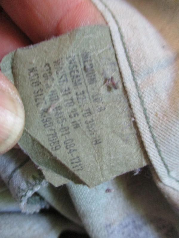 GENUINE issue USA us army / usmc / AMERICAN M81 woodland CAMO BDU combat PANTS TROUSERS m65 material Medium / Long