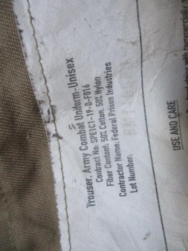 CURRENT US ARMY / SU SFISSUE usa scorpion multicam OCP ACU COMBAT CARGO trousers m/r